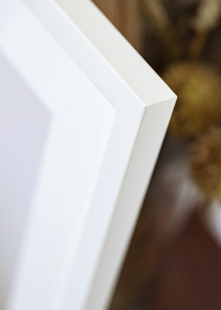 Ramă albă lată 70 x 100 cm