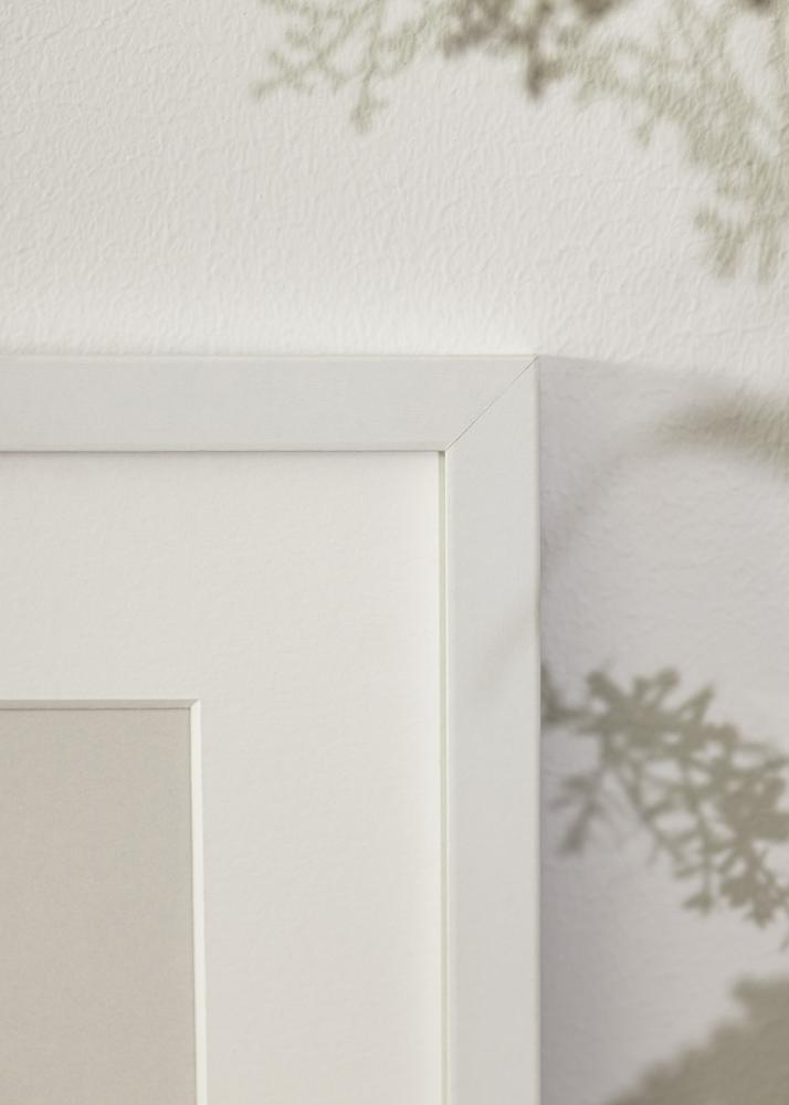 Ramă albă lată 70 x 100 cm