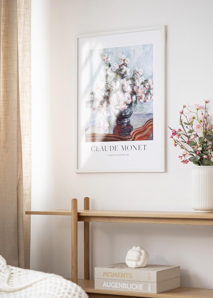 Ramă albă lată 70 x 100 cm