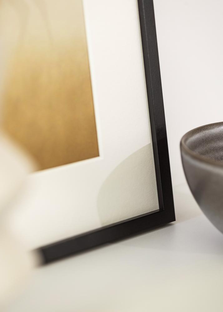 Ramă neagră îngustă 40 x 50 cm