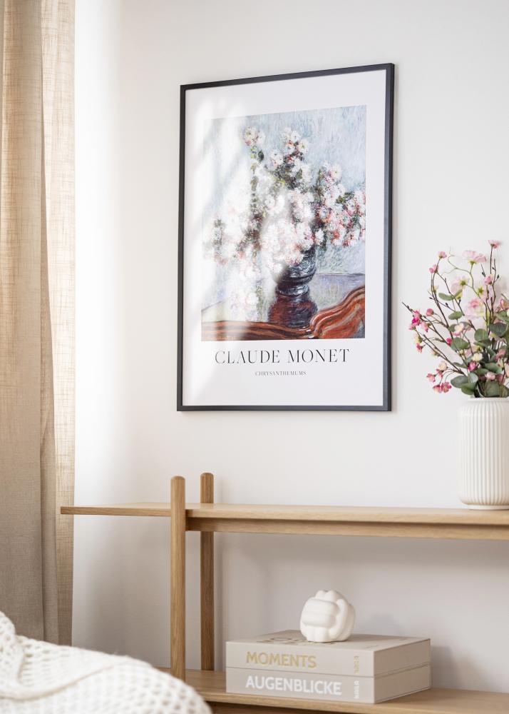 Ramă neagră îngustă 40 x 50 cm