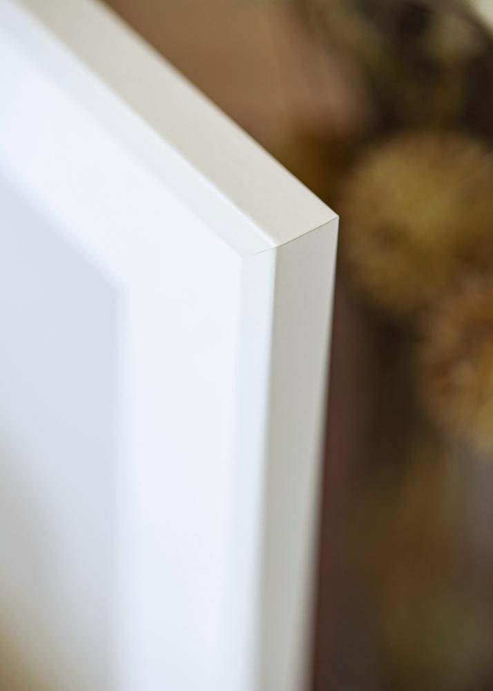 Ramă albă îngustă 30 x 40 cm