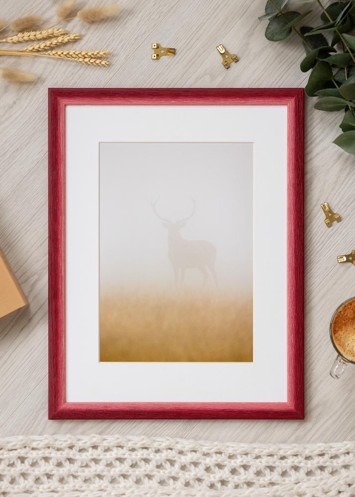 Ramă Cornwall Sticlă acrilică Roșu închis 40x50 cm