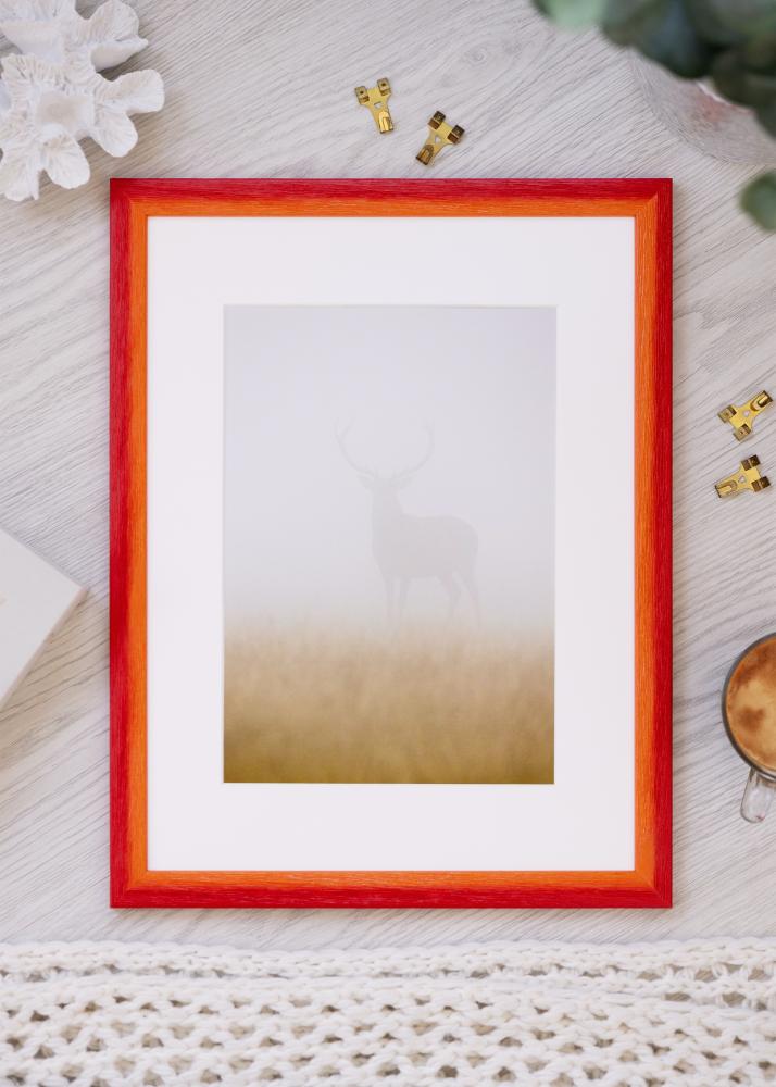 Ramă Cornwall Sticlă acrilică Roșu 42x59,4 cm (A2)