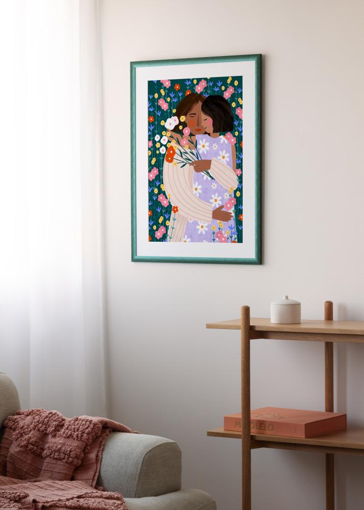 Ramă Cornwall Sticlă acrilică Verde închis 40x50 cm