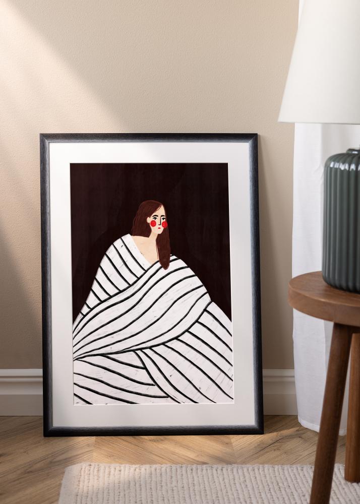 Ramă Cornwall Sticlă acrilică Negru 20x30 cm