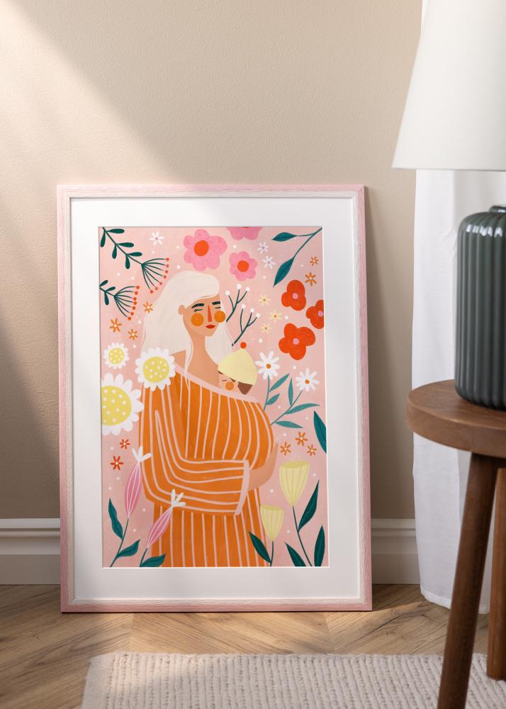 Ramă Cornwall Sticlă acrilică Roz 40x50 cm