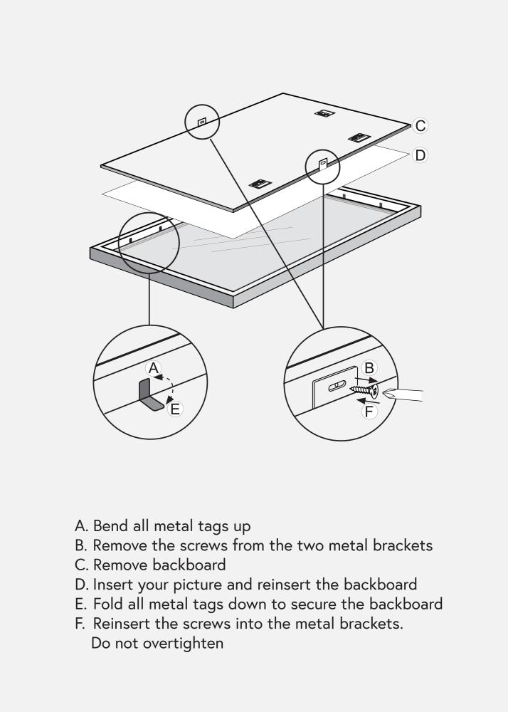 Ramă Massiv Stejar 60x80 cm - Paspartuuri Alb 50x70 cm