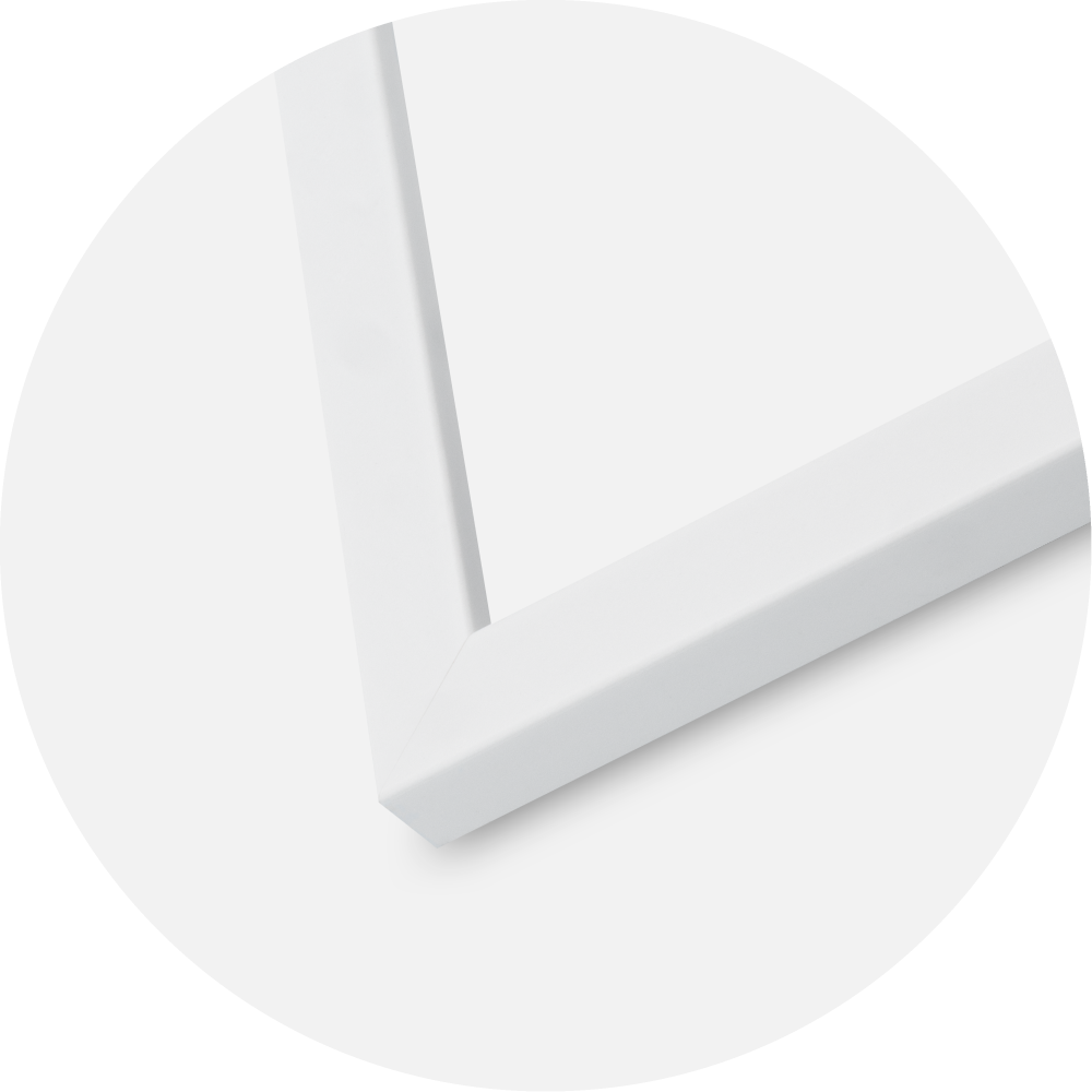 Ramă Oban Sticlă acrilică Alb 20x30 cm