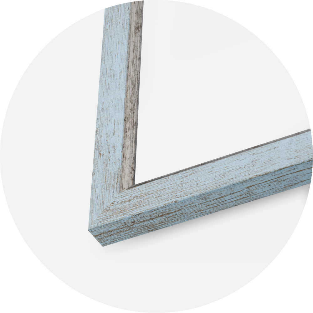 Ramă Whitby Sticlă acrilică Albastru 30x30 cm