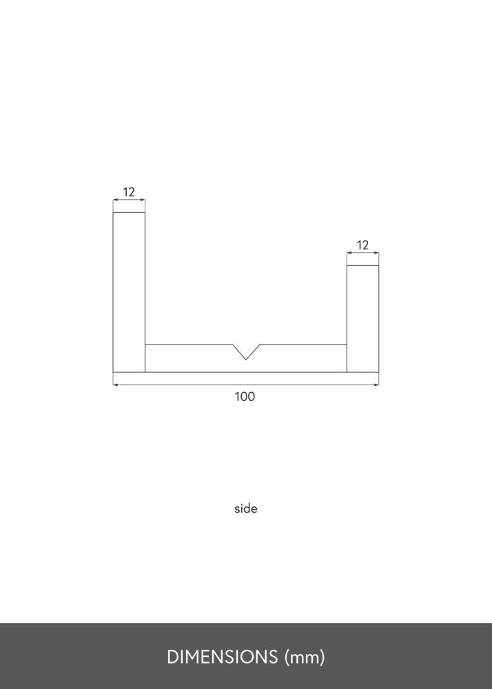 KAILA Poliță pentru tablouri Negru 120 cm