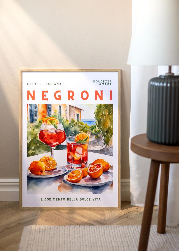 Ramă Edsbyn Sticlă acrilică Stejar 50x55 cm