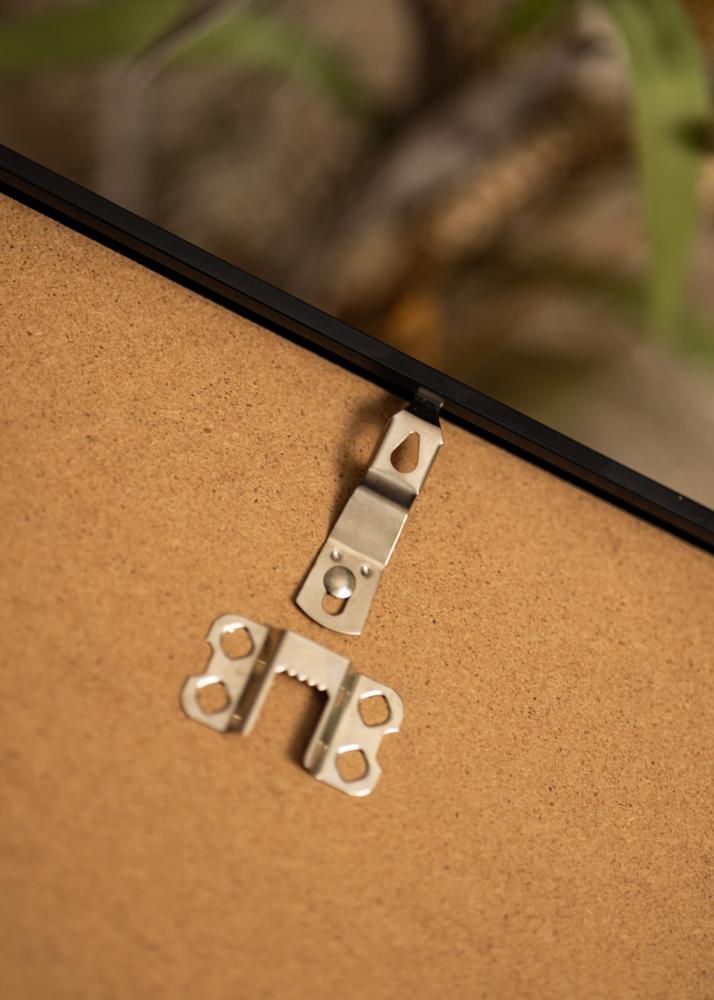 Rame din aluminiu Sticlă acrilică Negru 61x91,5 cm