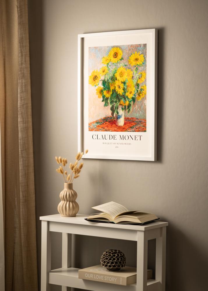 BGA Cadru cutie Alb 40x60 cm - Paspartuuri Alb 32,9x48,3 cm