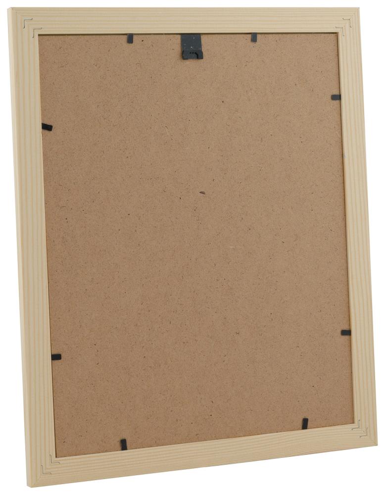 Ramă Trendline Natură 25x35 cm - Paspartuuri Alb 15x25 cm