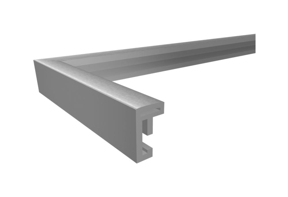 Ramă New Lifestyle Oţel 10x18 cm - Paspartuuri Alb 8x10 cm