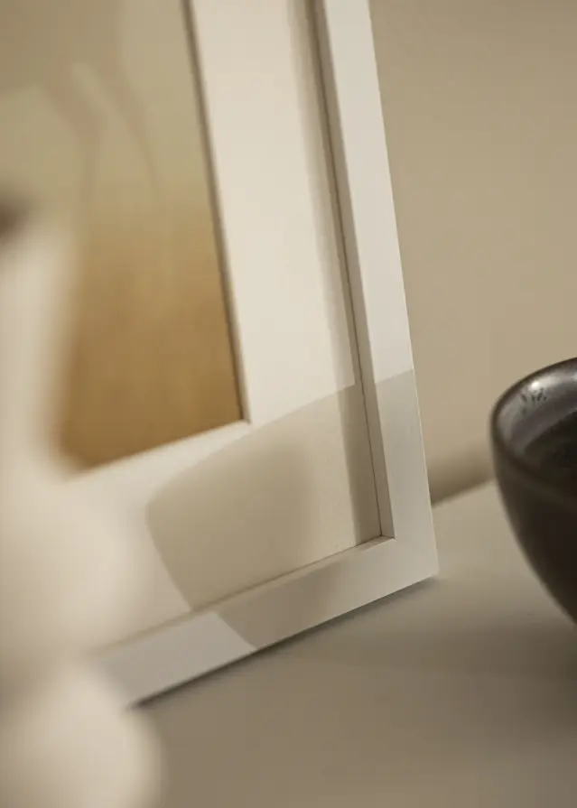 Ramă Selection Sticlă acrilică Alb 16x16 inches (40,64x40,64 cm)