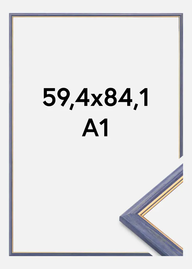 Ramă Claudia Akrylglas Albastru 59,4x84,1 cm (A1)