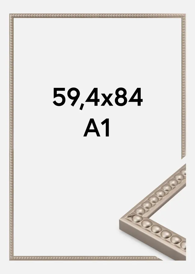 Ramă Perla Sticlă acrilică Champagne 59,4x84 cm (A1)