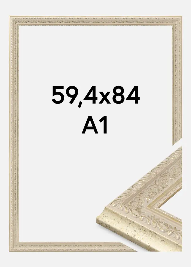 Ramă Toro Sticlă acrilică Nisip 59,4x84 cm (A1)