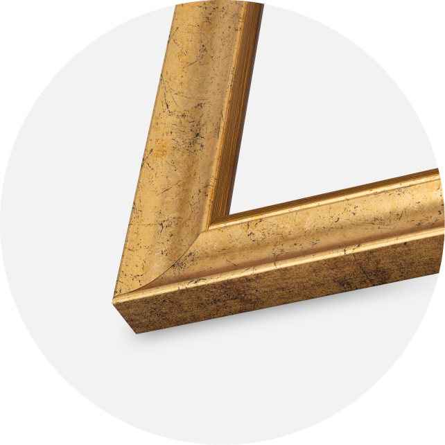 Ramă Conca Sticlă acrilică Auriu 59.4x84 cm (A1)