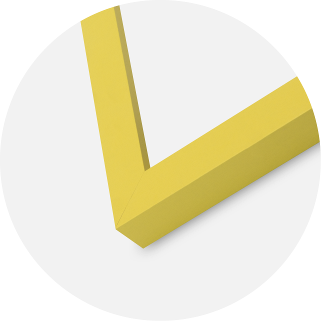 Ramă Selection Sticlă acrilică Galben 59,4x84,1 cm (A1)