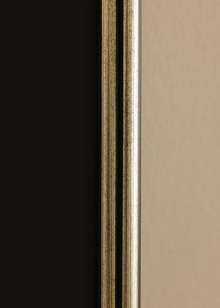 Ramă Horndal Argintiu 60x60 cm - Paspartu Negru 45x45 cm