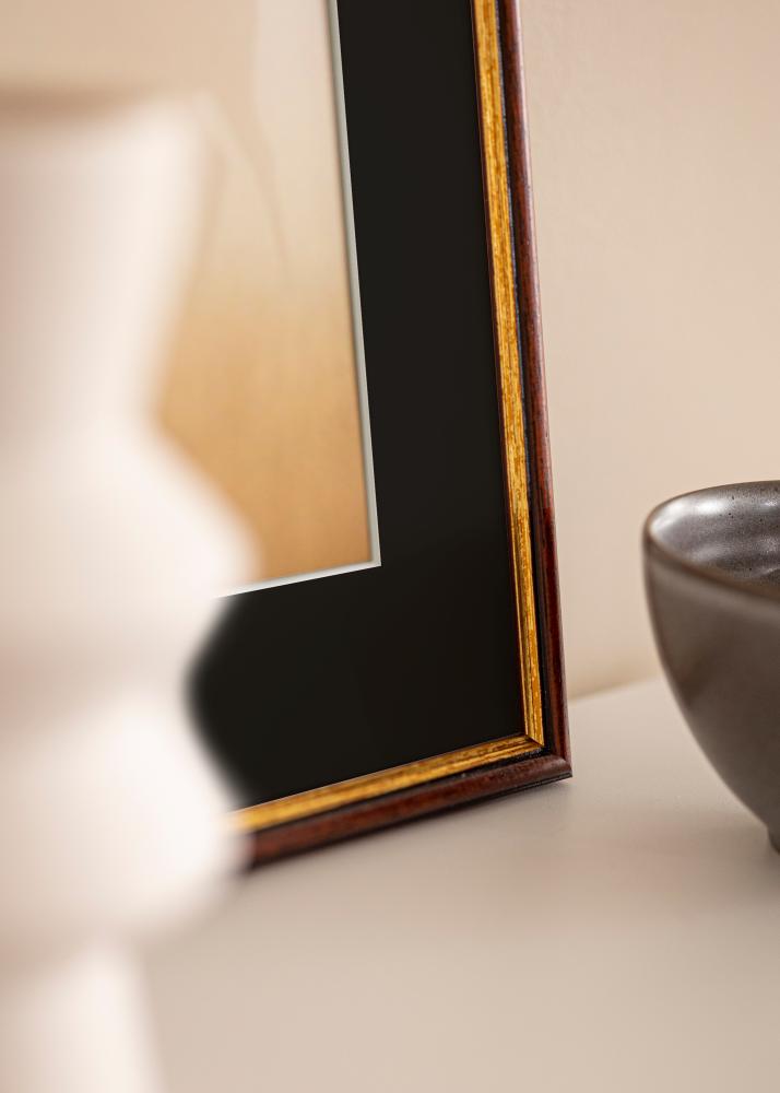 Ramă Horndal Maro 50x60 cm - Paspartu Negru 40x50 cm