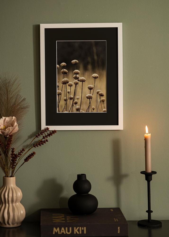 Ramă Selection Alb 70x100 cm - Paspartu Negru 62x93 cm