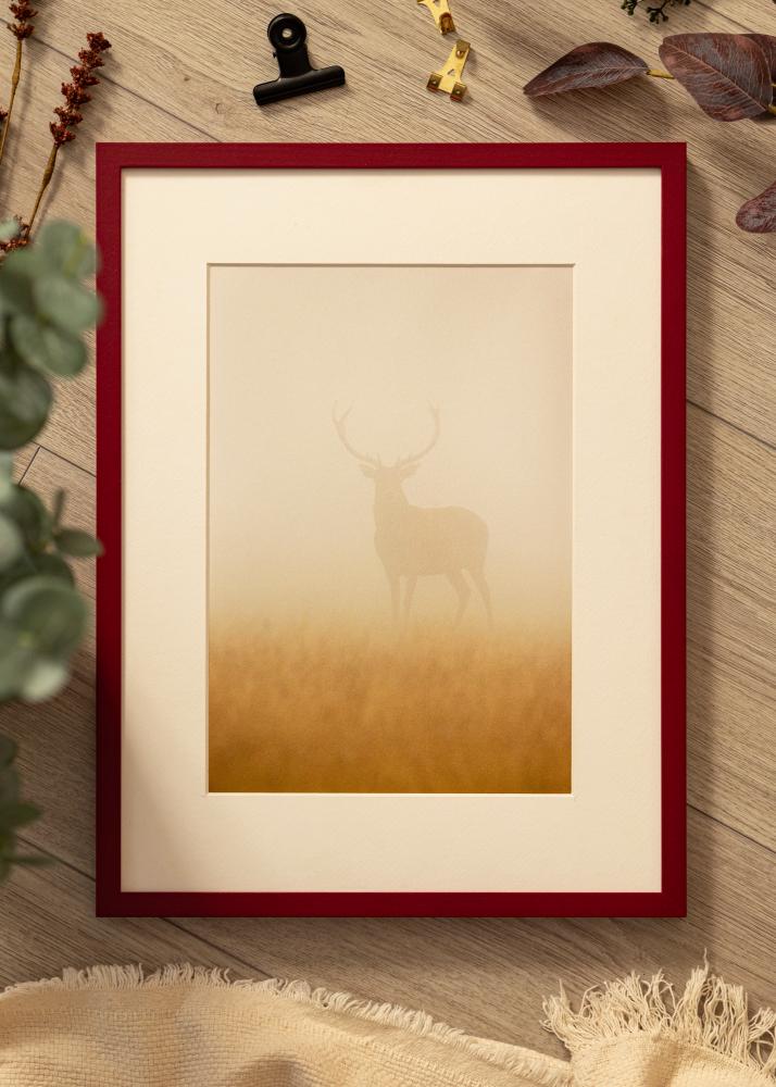 Colorful Sticlă acrilică Roșu 40x50 cm