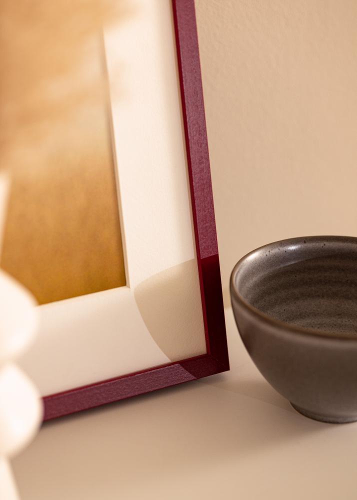 Colorful Sticlă acrilică Roșu 40x50 cm