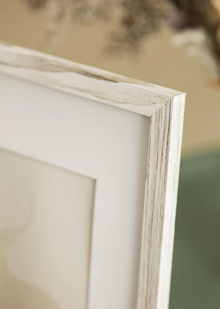 Ramă Stilată Sticlă acrilică Vintage White 29,7x42 cm (A3)