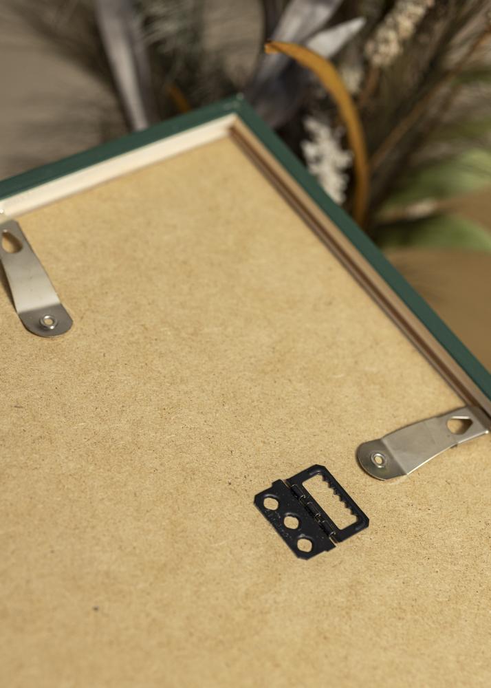 Ramă E-Line Verde 70x100 cm - Paspartu Alb 24x36 inches