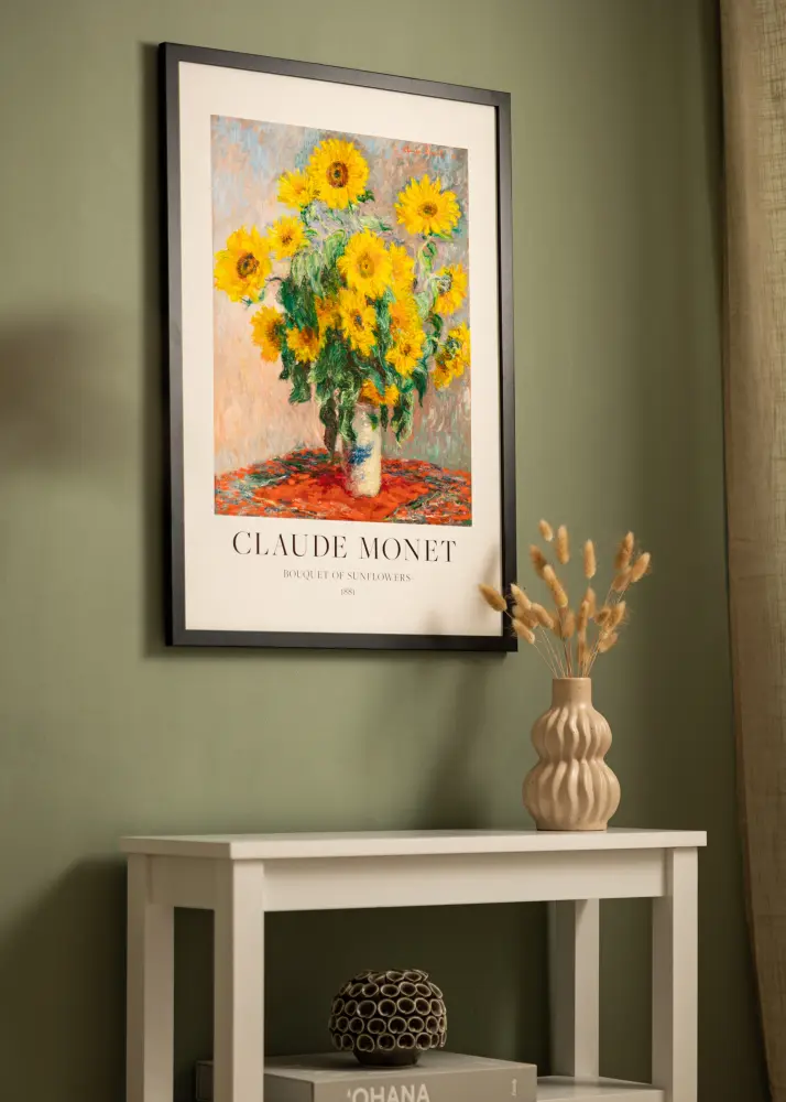 Ramă Deco Sticlă acrilică Negru 60x60 cm