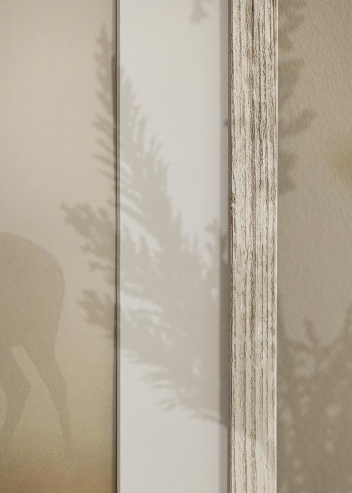 Ramă Stilată Sticlă acrilică Vintage White 70x100 cm