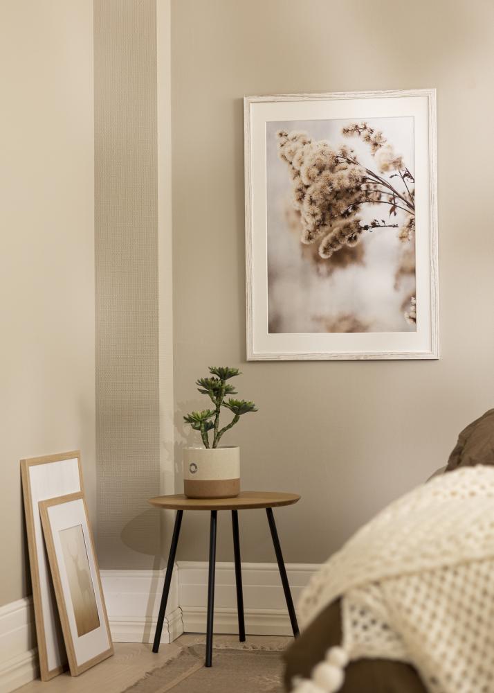 Ramă Stilată Sticlă acrilică Vintage White 70x100 cm