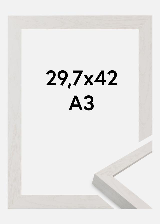 Ramă Wells Sticlă acrilică Alb 29.7x42 cm (A3)