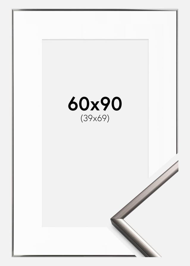 Ramă New Lifestyle Oțel 60x90 cm - Paspartu Alb 40x70 cm