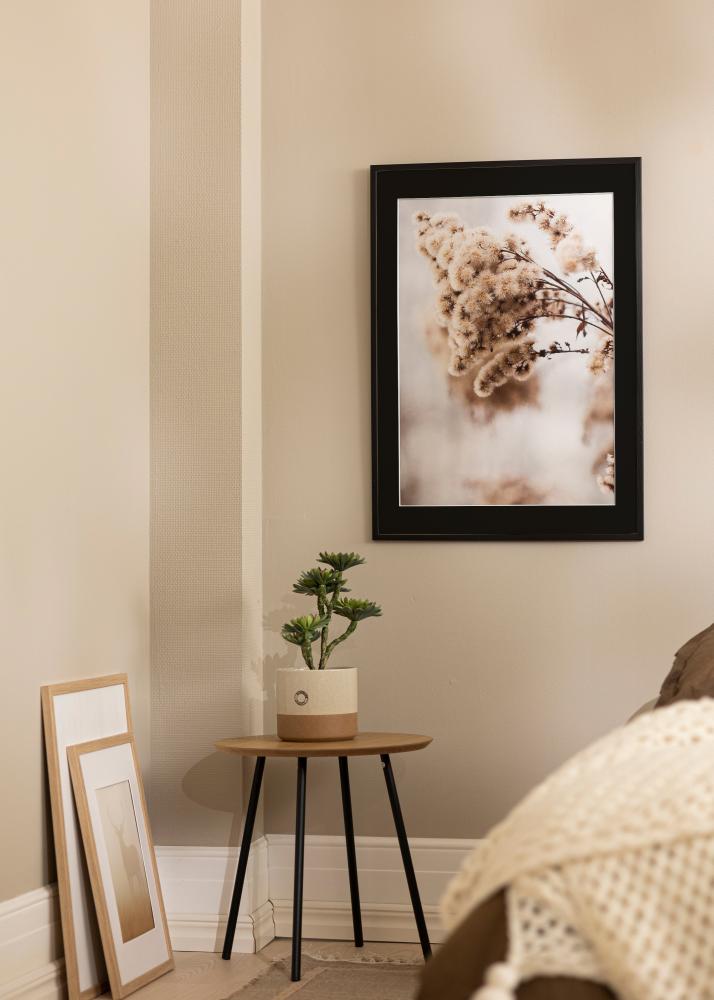 Ramă Galant Negru 40x50 cm - Paspartu Negru 12x16 inches