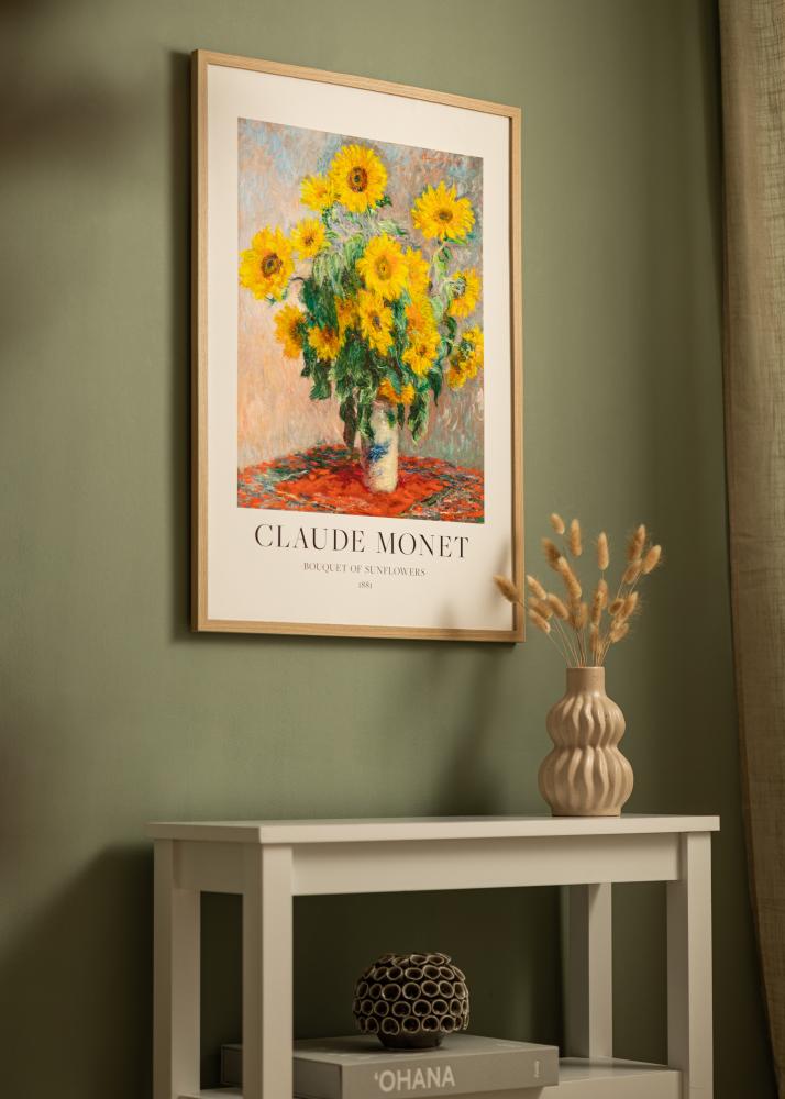 Ramă Deco Sticlă acrilică Stejar 21x29.7 cm (A4)