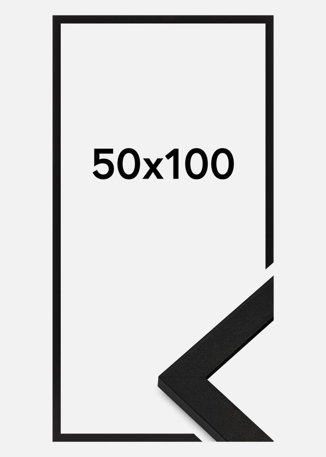 Ramă BGA Classic Sticlă acrilică Negru 50x100 cm