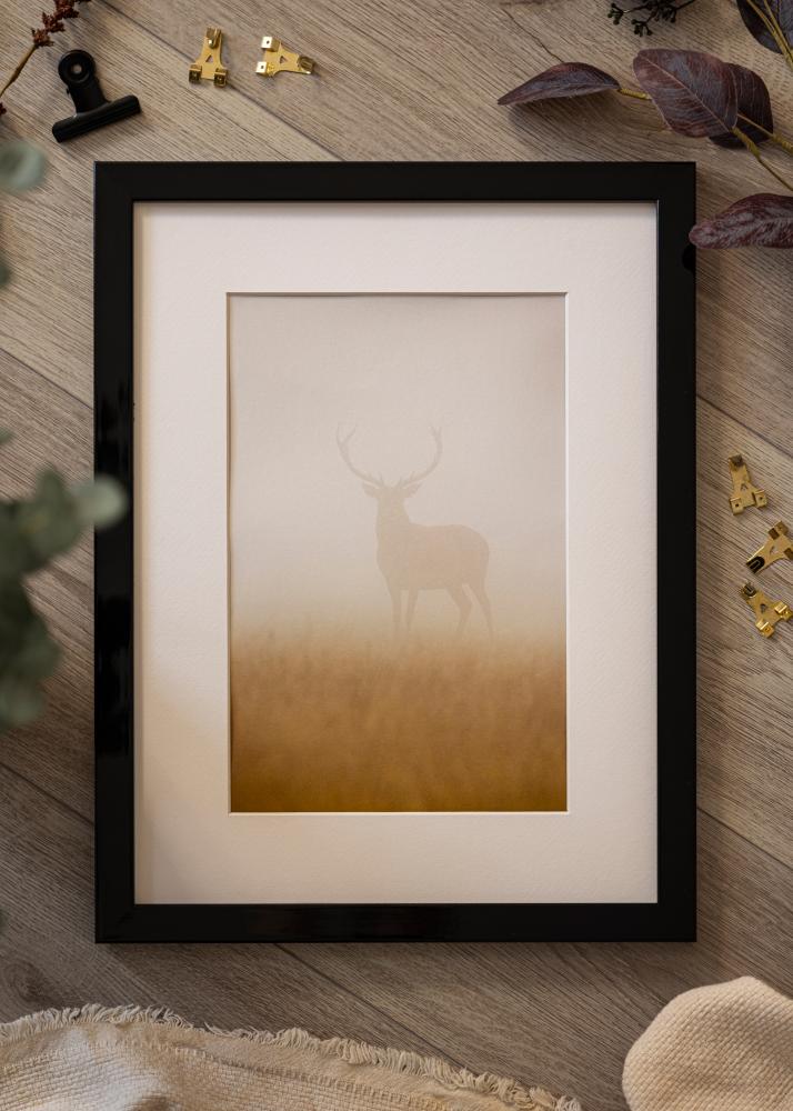 Ramă Uppsala Negru Högblank - Mărime la alegere