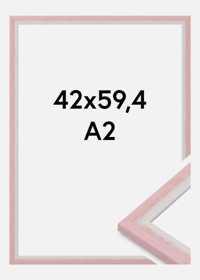 Ramă Cornwall Sticlă acrilică Roz 42x59,4 cm (A2)