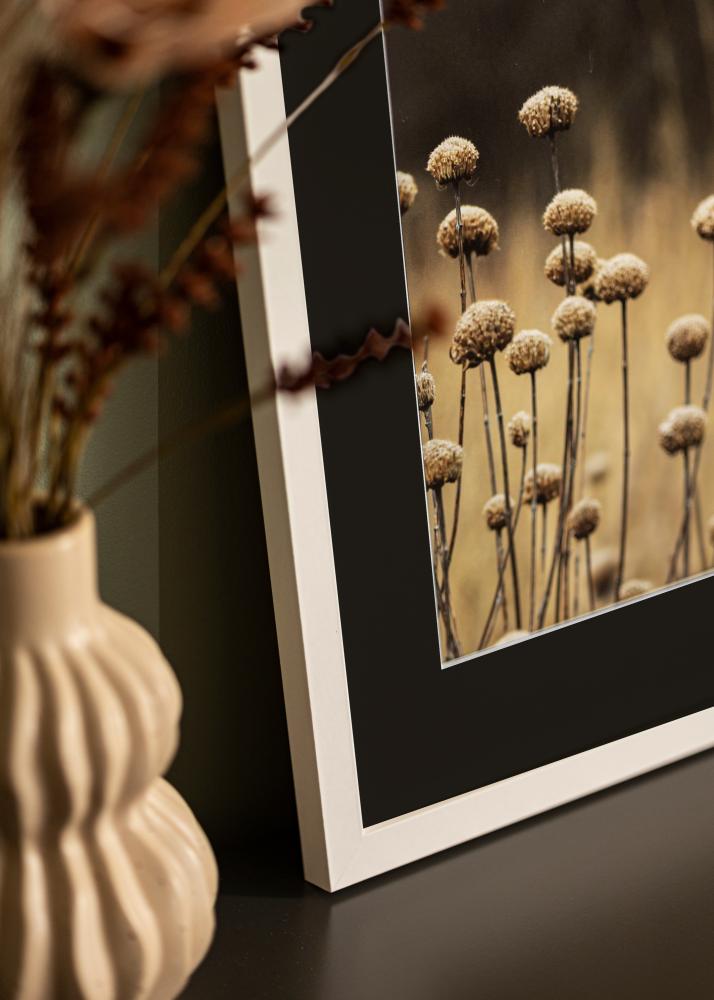 Ramă Selection Alb 70x100 cm - Paspartu Negru 62x93 cm