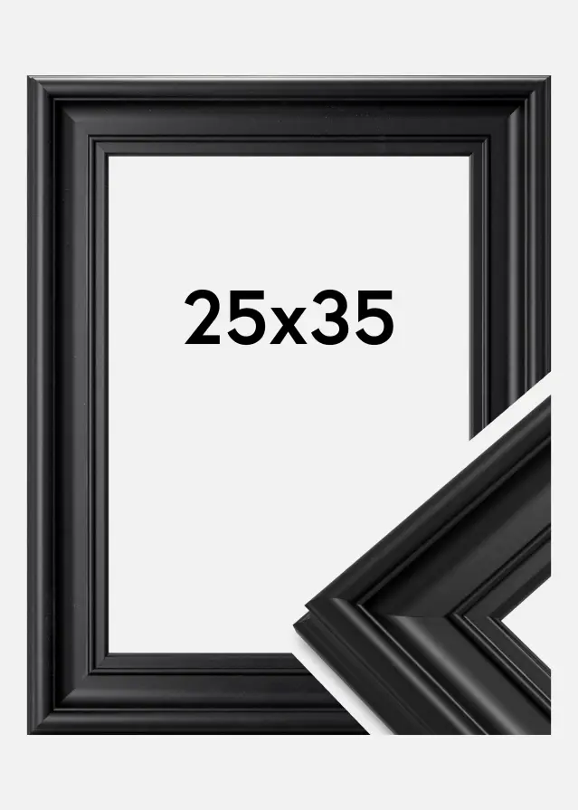 Ramă Mora Premium Negru 25x35 cm