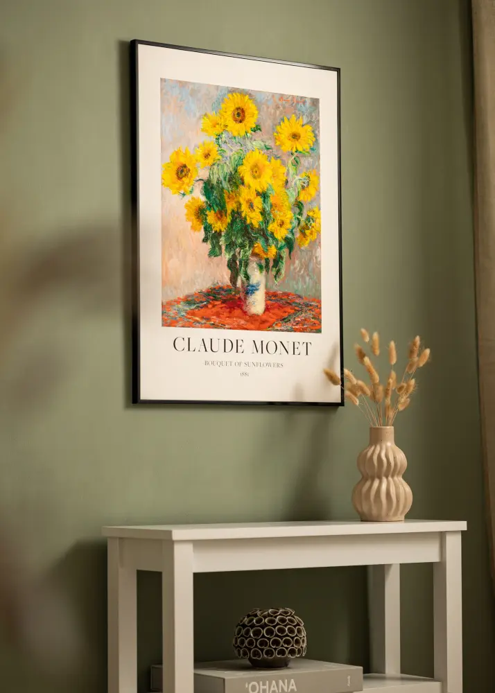 Rame din aluminiu Sticlă acrilică Negru 40x50 cm