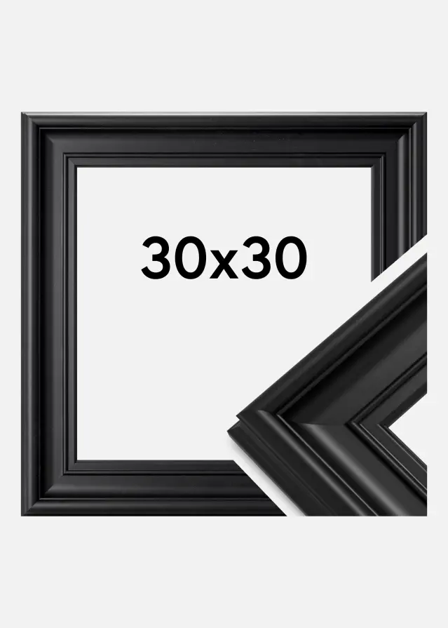 Ramă Mora Premium Negru 30x30 cm