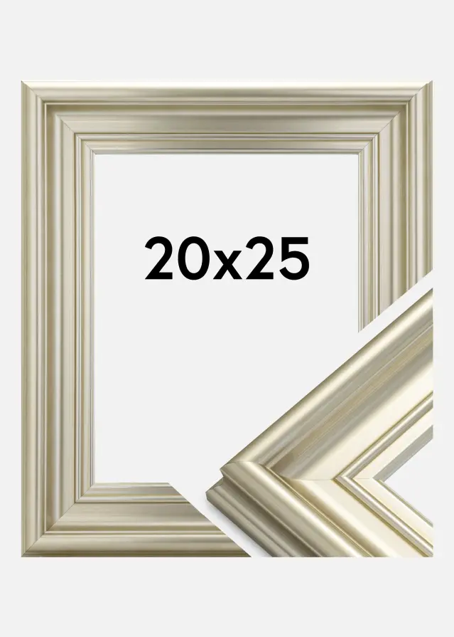 Ramă Mora Premium Argintiu 20x25 cm