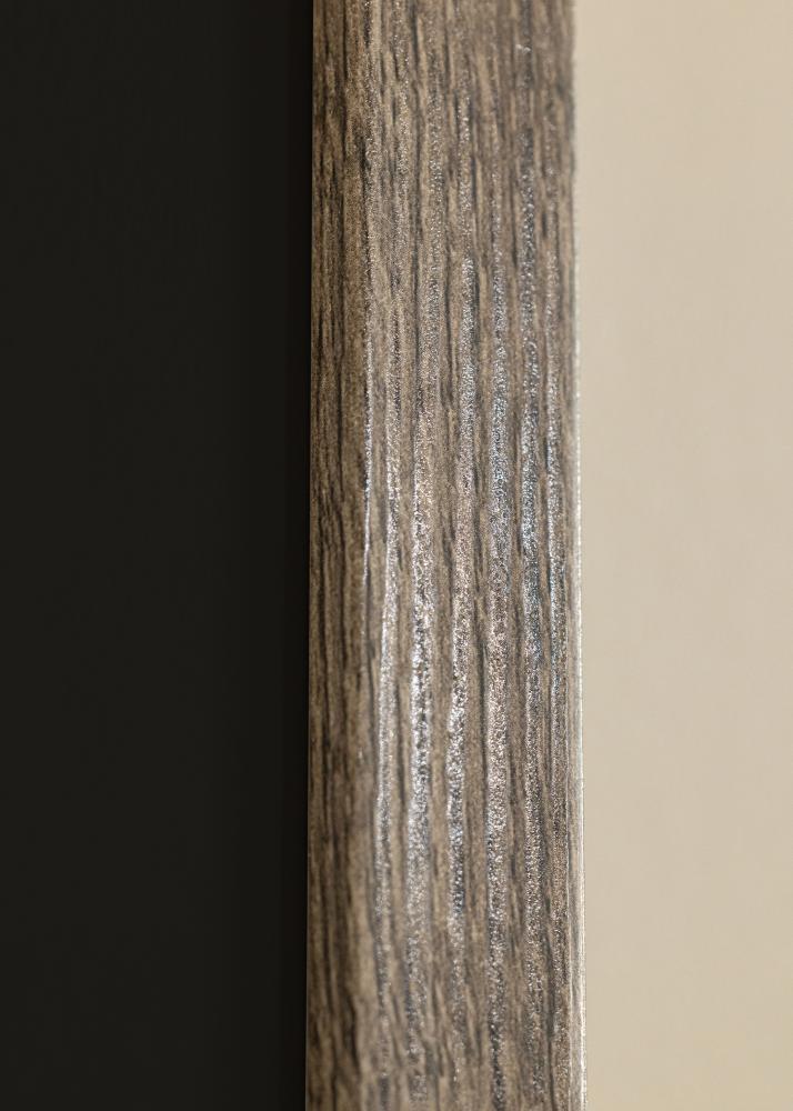 Ramă Fiorito Nuc 30x40 cm - Paspartu Negru 21x30 cm