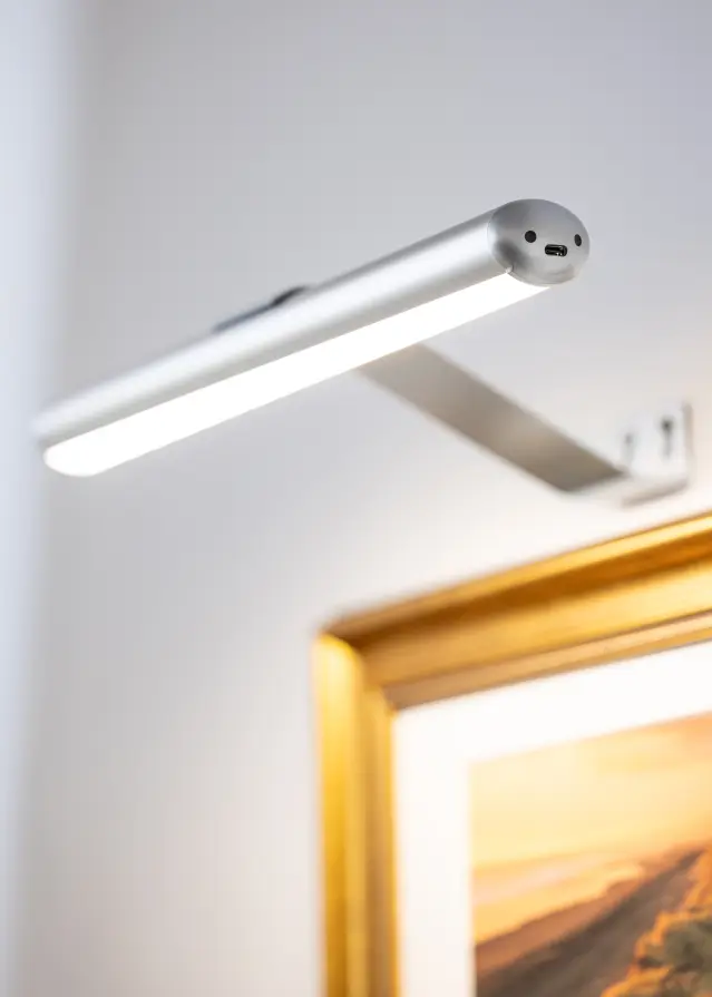 KAILA Lux Lumină pentru Tablouri cu Baterii 33 cm - Argintiu